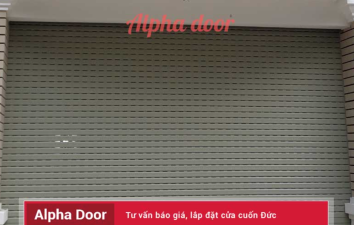 Bảng báo giá cửa cuốn Alpha Door